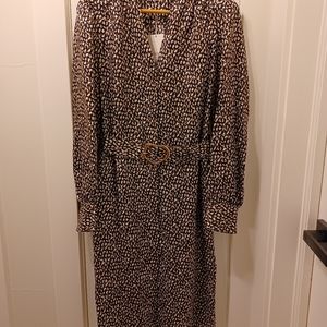 LAFAYETTE 148 New York Black Multi Dress in Size Small